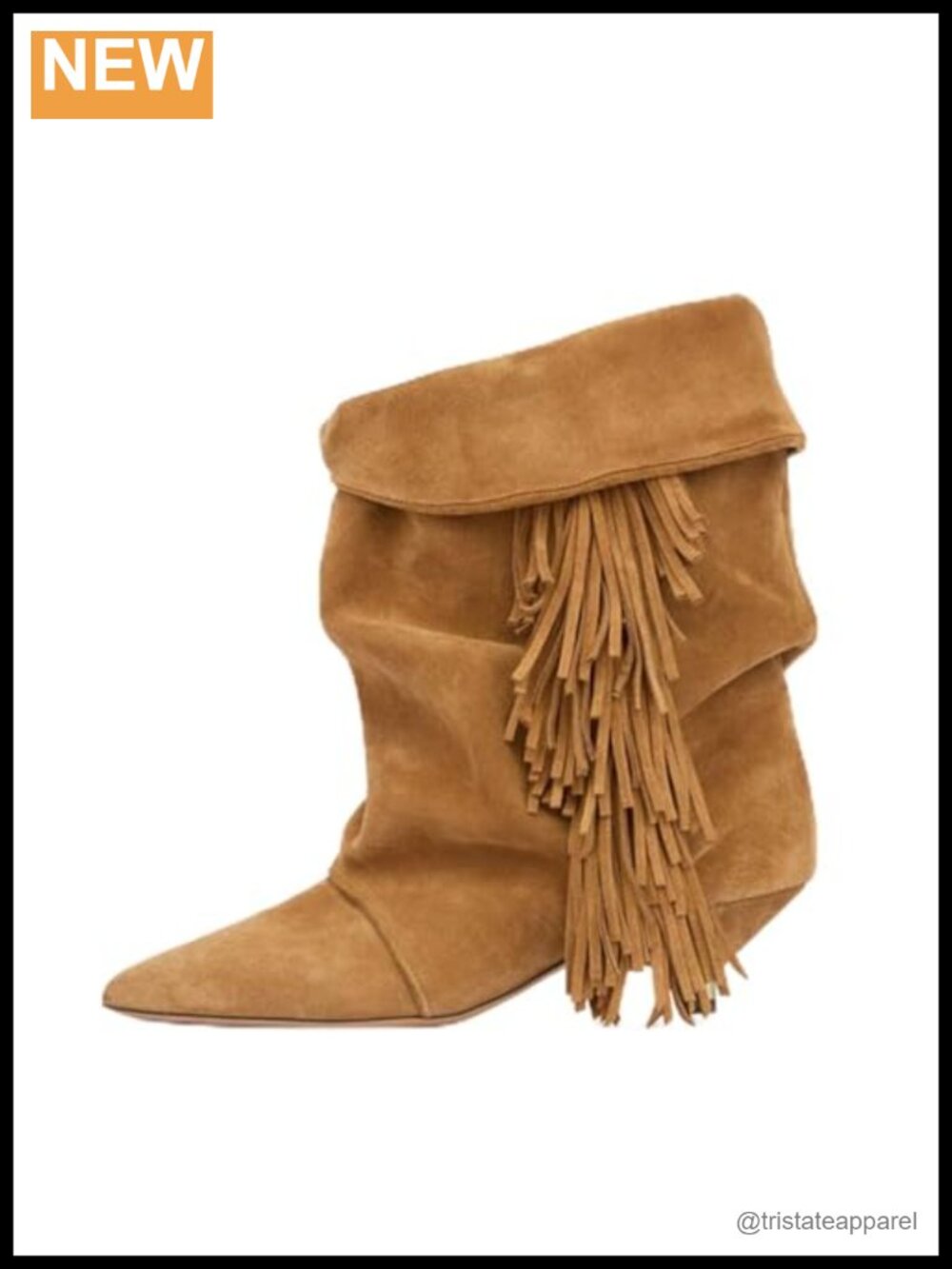 Slouchy Ankle Boots Pointed Toe Kitten Heels Wide Calf Suede